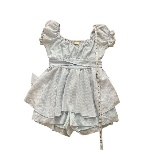 Altar’d State Light Blue Romper – Size L - Picture 1 of 6
